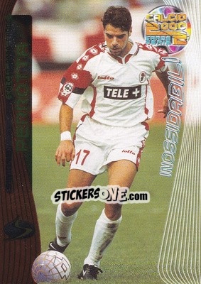 Sticker Simone Perrotta - Calcio Cards 1999-2000. Serie 2 n. 3 - Panini