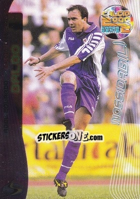 Sticker Abel Eduardo Balbo - Calcio Cards 1999-2000. Serie 2 n. 7 - Panini