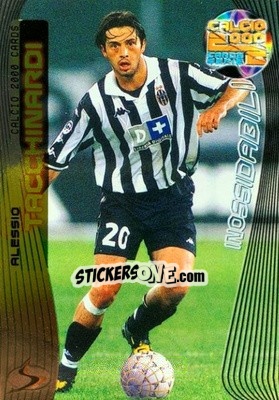 Sticker Alessio Tacchinardi - Calcio Cards 1999-2000. Serie 2 n. 16 - Panini