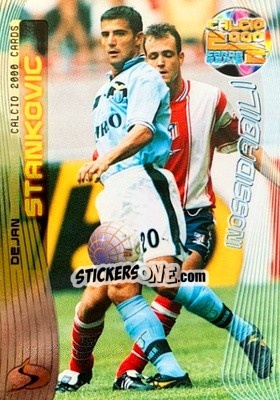 Sticker Dejan Stankovic - Calcio Cards 1999-2000. Serie 2 n. 20 - Panini