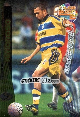 Sticker Marcio Amoroso - Calcio Cards 1999-2000. Serie 2 n. 25 - Panini