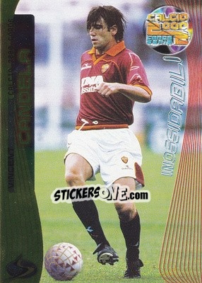 Sticker Vincent Candela - Calcio Cards 1999-2000. Serie 2 n. 31 - Panini