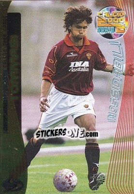 Sticker Damiano Tommasi - Calcio Cards 1999-2000. Serie 2 n. 32 - Panini
