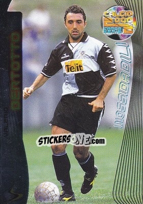 Sticker Valerio Bertotto - Calcio Cards 1999-2000. Serie 2 n. 34 - Panini