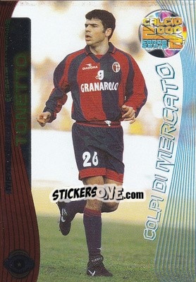 Sticker Max Tonetto - Calcio Cards 1999-2000. Serie 2 n. 50 - Panini