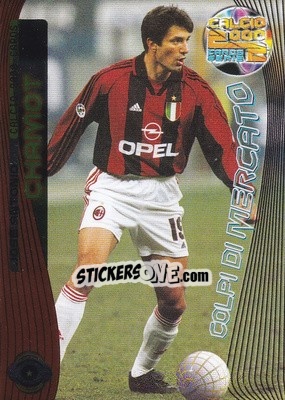Sticker Jose Chamot - Calcio Cards 1999-2000. Serie 2 n. 56 - Panini