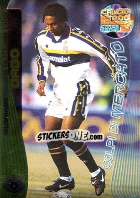 Sticker Ousmane Dabo - Calcio Cards 1999-2000. Serie 2 n. 58 - Panini