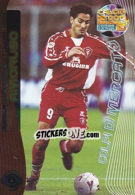 Sticker Nicola Amoruso - Calcio Cards 1999-2000. Serie 2 n. 61 - Panini