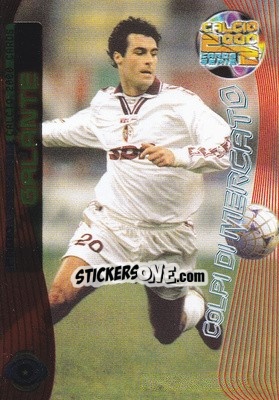 Sticker Fabio Galante - Calcio Cards 1999-2000. Serie 2 n. 65 - Panini