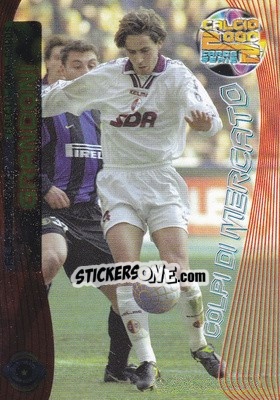 Sticker Alessandro Grandoni - Calcio Cards 1999-2000. Serie 2 n. 66 - Panini