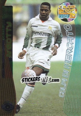 Sticker Bruno N'gotty - Calcio Cards 1999-2000. Serie 2 n. 68 - Panini