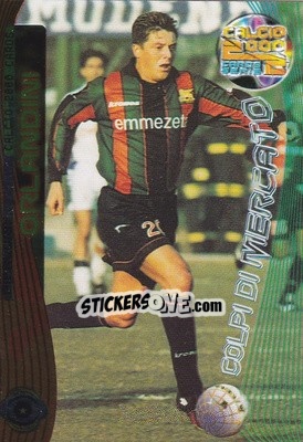 Sticker Pierluigi Orlandini - Calcio Cards 1999-2000. Serie 2 n. 69 - Panini