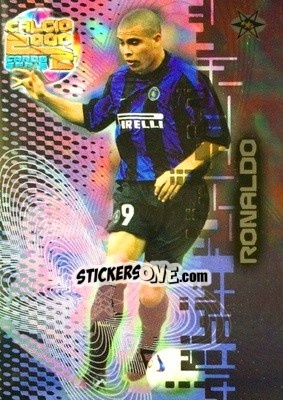 Sticker Ronaldo - Calcio Cards 1999-2000. Serie 2 n. 73 - Panini