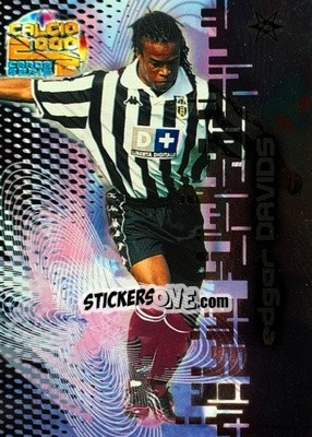 Sticker Edgar Davids - Calcio Cards 1999-2000. Serie 2 n. 74 - Panini