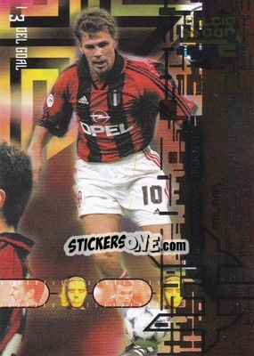 Sticker Milan (Boban) - Calcio Cards 1999-2000. Serie 2 n. 90 - Panini