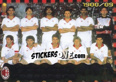 Sticker Coppa Dei Campioni 1989 - Calcio Cards 1999-2000. Serie 2 n. M5 - Panini