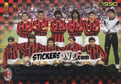 Sticker Coppa Intercontinentale 1990 - Calcio Cards 1999-2000. Serie 2 n. M8 - Panini