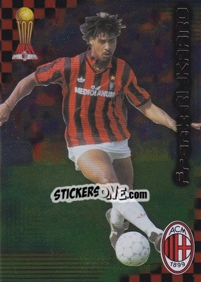 Sticker Frank Rijkaard - Calcio Cards 1999-2000. Serie 2 n. M14 - Panini