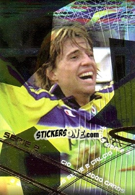 Sticker Hernan Crespo - Calcio Cards 1999-2000. Serie 2 n. P2 - Panini
