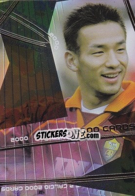Sticker Hidetoshi Nakata - Calcio Cards 1999-2000. Serie 2 n. P9 - Panini