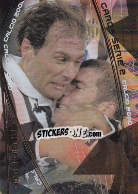 Sticker Antonio Conte - Calcio Cards 1999-2000. Serie 2 n. P12 - Panini