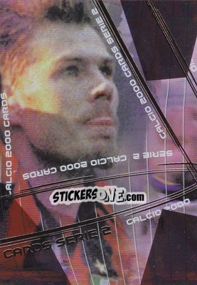 Sticker Zvonimir Boban - Calcio Cards 1999-2000. Serie 2 n. P14 - Panini