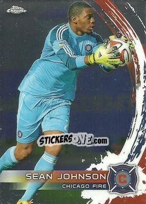 Sticker Sean Johnson - MLS 2014 Chrome n. 2 - Topps