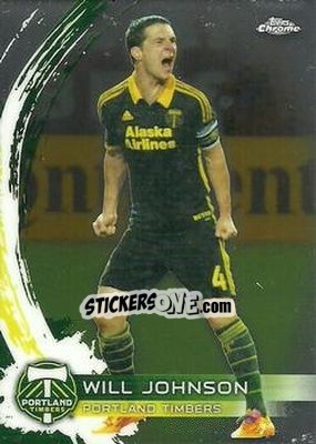 Sticker Will Johnson - MLS 2014 Chrome - Topps