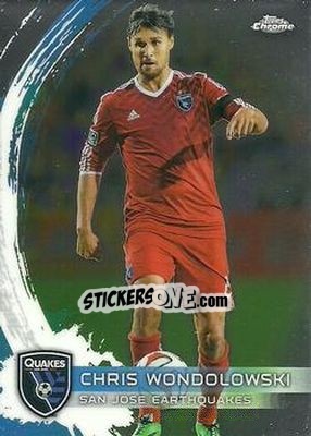 Sticker Chris Wondolowski - MLS 2014 Chrome - Topps