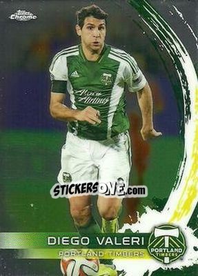 Sticker Diego Valeri - MLS 2014 Chrome - Topps