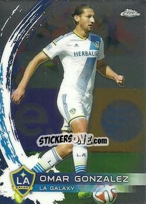 Sticker Omar Gonzalez - MLS 2014 Chrome - Topps