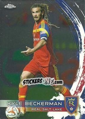 Sticker Kyle Beckerman - MLS 2014 Chrome n. 22 - Topps