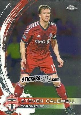 Sticker Steven Caldwell - MLS 2014 Chrome - Topps