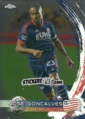 Sticker Jose Goncalves - MLS 2014 Chrome - Topps