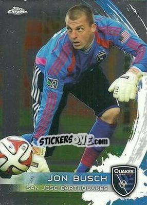 Cromo Jon Busch - MLS 2014 Chrome - Topps