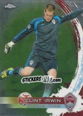 Sticker Clint Irwin - MLS 2014 Chrome - Topps