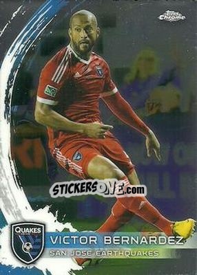 Sticker Victor Bernardez - MLS 2014 Chrome - Topps