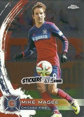 Sticker Mike Magee - MLS 2014 Chrome n. 50 - Topps