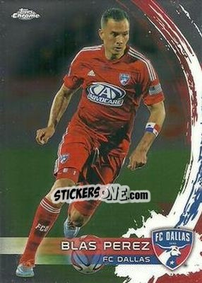 Sticker Blas Perez - MLS 2014 Chrome n. 64 - Topps