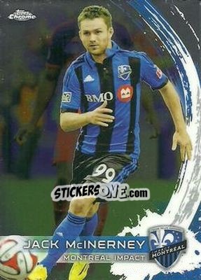 Sticker Jack McInerney - MLS 2014 Chrome - Topps