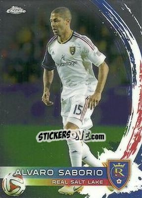 Cromo Alvaro Saborio - MLS 2014 Chrome - Topps