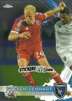 Sticker Steven Lenhart - MLS 2014 Chrome - Topps
