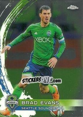 Sticker Brad Evans - MLS 2014 Chrome - Topps