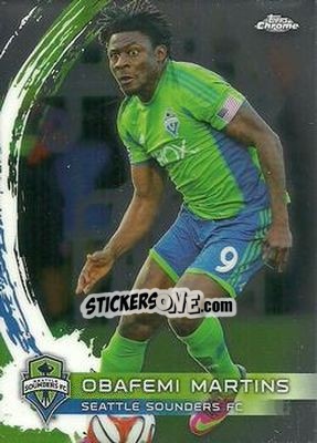 Sticker Obafemi Martins - MLS 2014 Chrome - Topps