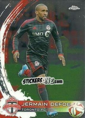 Sticker Jermain Defoe - MLS 2014 Chrome - Topps