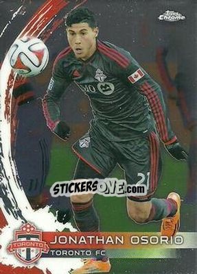Sticker Jonathan Osorio - MLS 2014 Chrome n. 82 - Topps