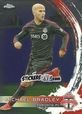 Sticker Michael Bradley - MLS 2014 Chrome - Topps