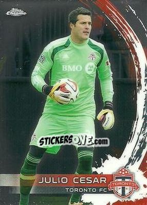 Figurina Julio Cesar - MLS 2014 Chrome - Topps