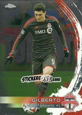 Sticker Gilberto - MLS 2014 Chrome - Topps