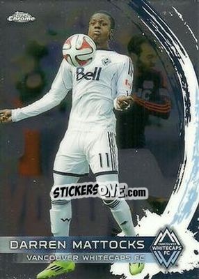 Sticker Darren Mattocks - MLS 2014 Chrome - Topps